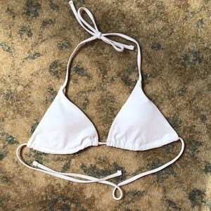 Triangle bikini top